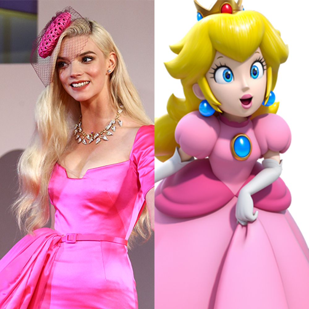 Anya Taylor-Joy dresses up as Princess Peach at 'Super Mario Bros. Movie'  premiere - ABC News