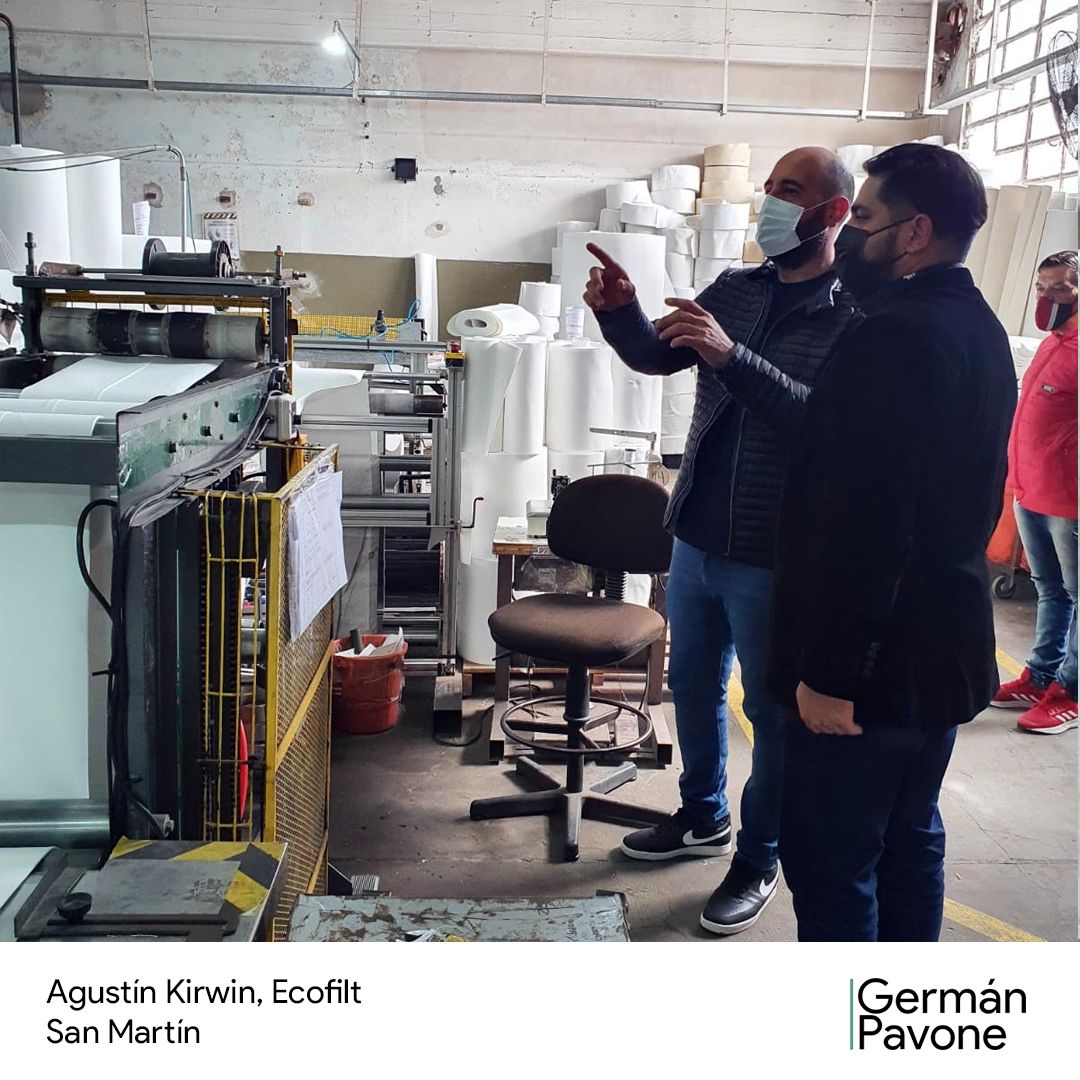 "La vanguardia es así"

Fuimos a conocer a Agustín, y a la empresa ECOFILT.

Una empresa comprometida con el medio ambiente, que crece constantemente en busqued del perfeccionamiento de calidad de sus productos.

Queremos un San Martin que acompañe a las empresas!