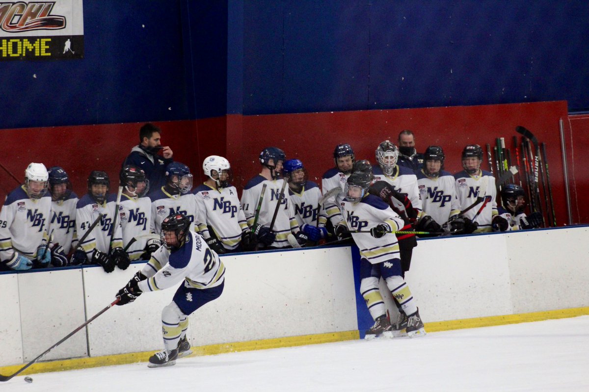 HaileyBerger4's tweet photo. Just another day at the office. Playing against the future 2021 High School Men’s National Champions. @NBPSAthletics @usahockey #NBPSEagles https://t.co/bouU6yzrOv