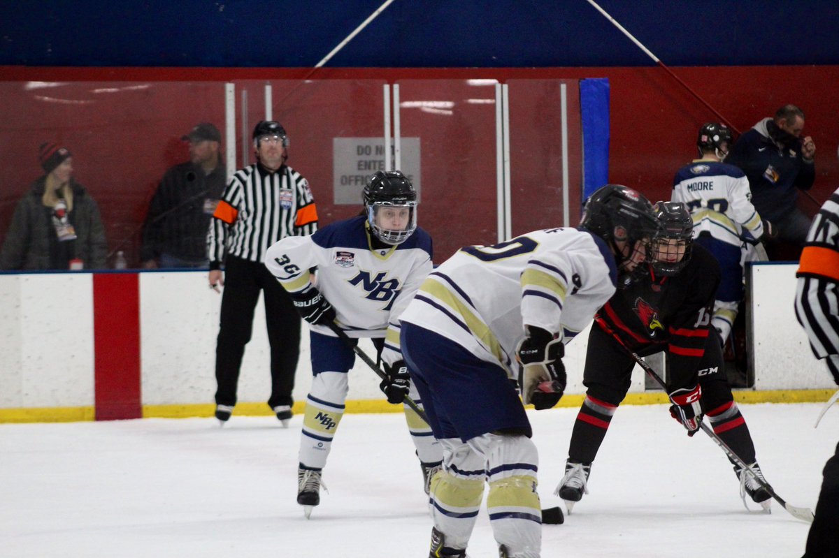 HaileyBerger4's tweet photo. Just another day at the office. Playing against the future 2021 High School Men’s National Champions. @NBPSAthletics @usahockey #NBPSEagles https://t.co/bouU6yzrOv