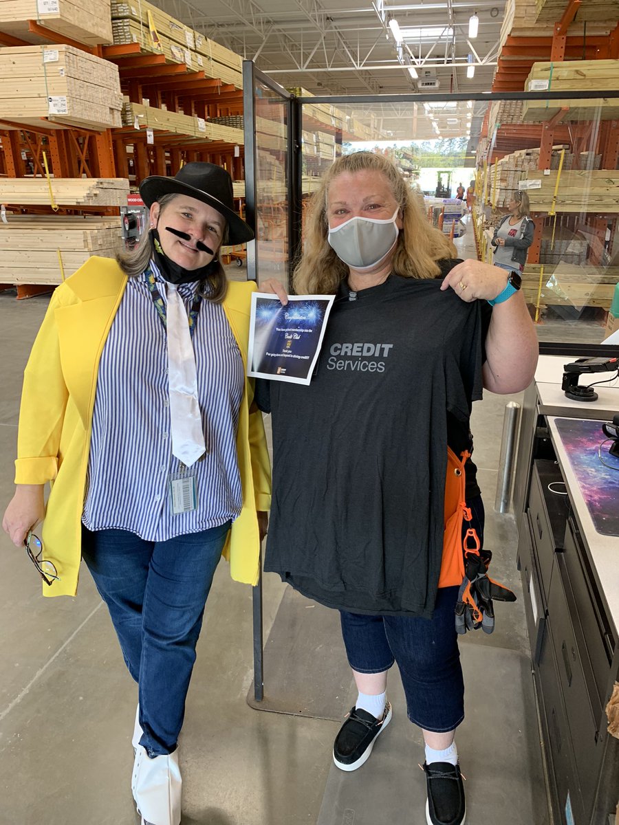 st_johns1324's tweet photo. Work hard get rewarded! Way to go Kat &amp; Sotero on receiving you credit goodies! #ASK @SarahFarrellTHD @LisaLap1315 @Cruising_Kat https://t.co/Uw0f3wOETi