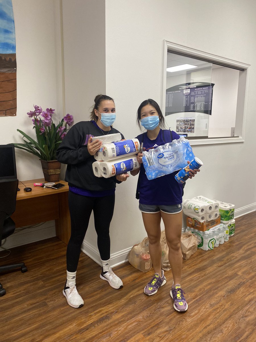 nsudemonsV4L's tweet photo. @NSUDemonsVB coming in hot with some donations for the Hurricane Ida relief drive. We appreciate y’all! 😈🤘 https://t.co/d2w1hRRxCh