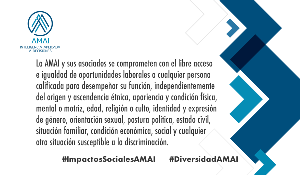 En AMAI fortalecemos y actualizamos nuestro Código de Ética incluyendo las condiciones de derechos humanos que deben gozar todos nuestros colaboradores en la industria. 

#ImpactosSocialesAMAI #DiversidadAMAI