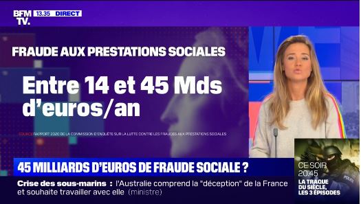 gregtabibian's tweet photo. Le grand perdant du débat #ZemmourVsMelenchon  : le factchecking.
Au fait BFM quand vous dites que la fraude sociale est France est de 1 milliard, vous êtes au courant que vous avez fait une émission de factchecking y'a 5 JOURS ou vous l'évaluiez entre 14 et 45 Mds ? Haha. https://t.co/F8fxoIUiY8