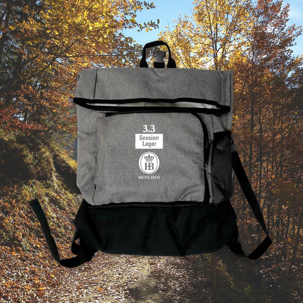 HofbrauUSA's tweet photo. HB #Giveaway 🍻🍂🥨
Enter to win one 3.3 #SessionLager #Backpack with integrated Can #Cooler! Perfect for a 3.3 after your hike.
Here is how you enter:
1 Follow us @hofbrauusa
2 Like this post
3 Tag your favorite hiking buddy in the comments
More Info & Disclaimer in comments https://t.co/HOHZ5iszU2