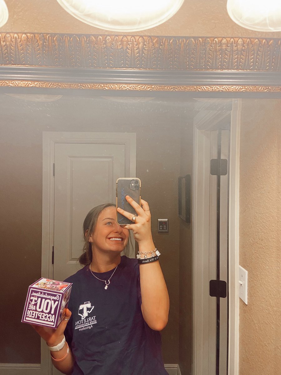kenadeemachelle's tweet photo. blessed to have received my first acceptance letter to Tarleton State University!! ๐#Tarletoncube https://t.co/h4bs39tflG