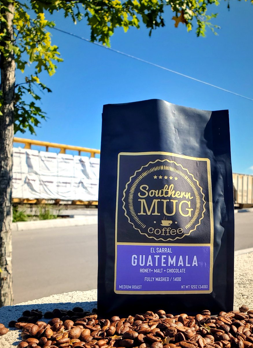 SouthernMug's tweet photo. We're so proud of the newest addition to the SOUTHERN MUG Coffee Pantry!

From Huehuetenango, Guatemala- known for high altitude &amp; consistent weather patterns. Hot &amp; cold air create a microclimate that keeps frost in check and enables suberb coffee cultivation!

It's a MUST try! https://t.co/2FFtcUGV9p