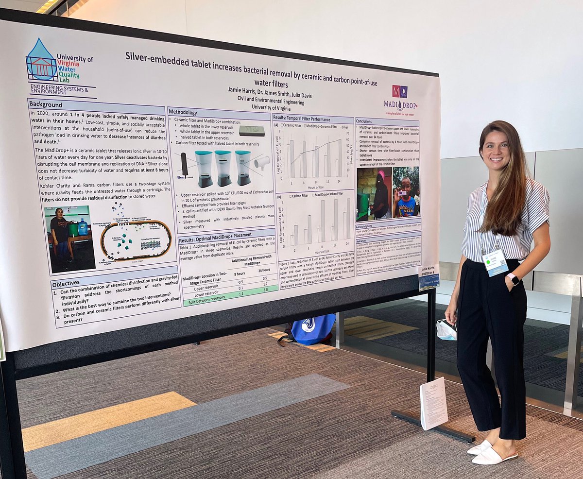 MadiDrop's tweet photo. Last week at the WaterJam Conference, MadiDrop’s @jdwoodallharris gave a great presentation about combining the MadiDrop+ with common filters. Her poster won the drinking water category! Congrats Jamie!

Go to the link below to learn more about MadiDrop+:

https://t.co/DfGlQS0OPE https://t.co/oOZOA2ZXlm