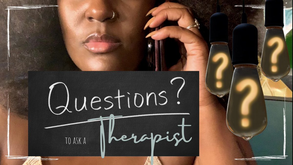 KymaniJade's tweet photo. One thing I know for sure is that Suicide Prevention includes increasing access to *quality* Mental Healthcare.

Here’s a list of Questions to Ask a Therapist on your journey to finding one.

Watch now! https://t.co/xOwMf5s37J

#SuicidePreventionMonth https://t.co/N5po1lLGWS
