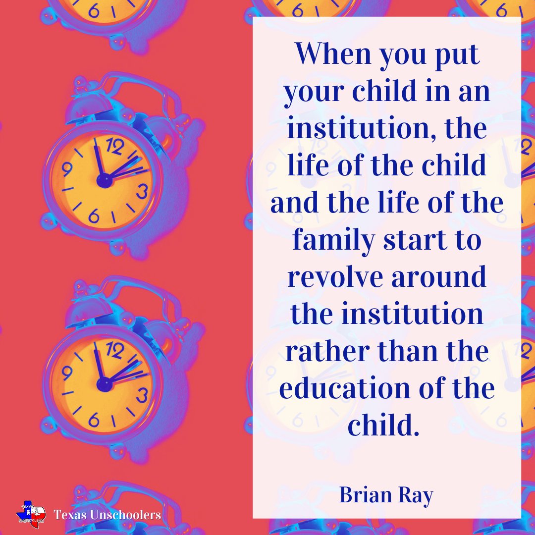 When you put your child in an institution, the life of the child and the life of the family start to revolve around the institution rather than the education of the child. - Brian Ray, NHERI

nbcnews.com/news/nbcblk/bl…
