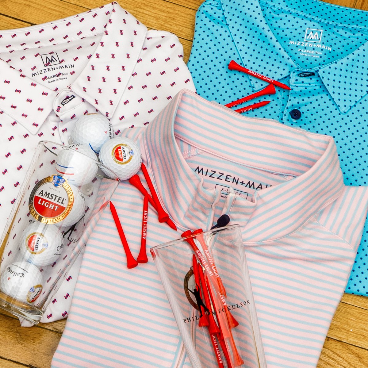 mizzenandmain's tweet photo. The stage is set at Whistling Straits and we're teaming up with our friends at @AmstelLight to give away everything in the picture! How to enter:⁠
⁠
RETWEET this post and make sure you're following both @MizzenAndMain and @AmstelLight. That's it!

Rules: https://t.co/bn66iuz9SL https://t.co/R2hyCQScuP