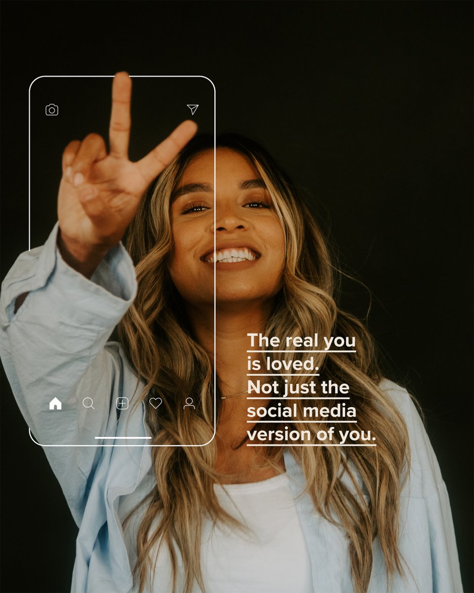 We live in a phony-baloney world. Don’t let the only you that people see be the fake you.

It’s okay that not everything in your life is perfect. We love real people and want to know YOU! 🤍