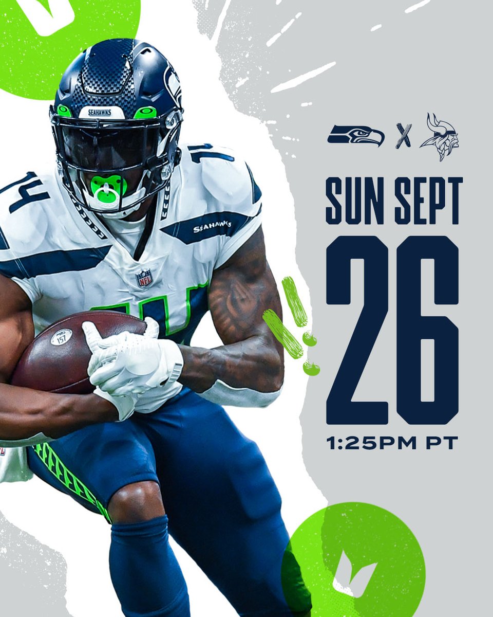Seahawks's tweet photo. GAMEDAY ‼

#GoHawks x #SEAvsMIN https://t.co/gjb1ONgDoY