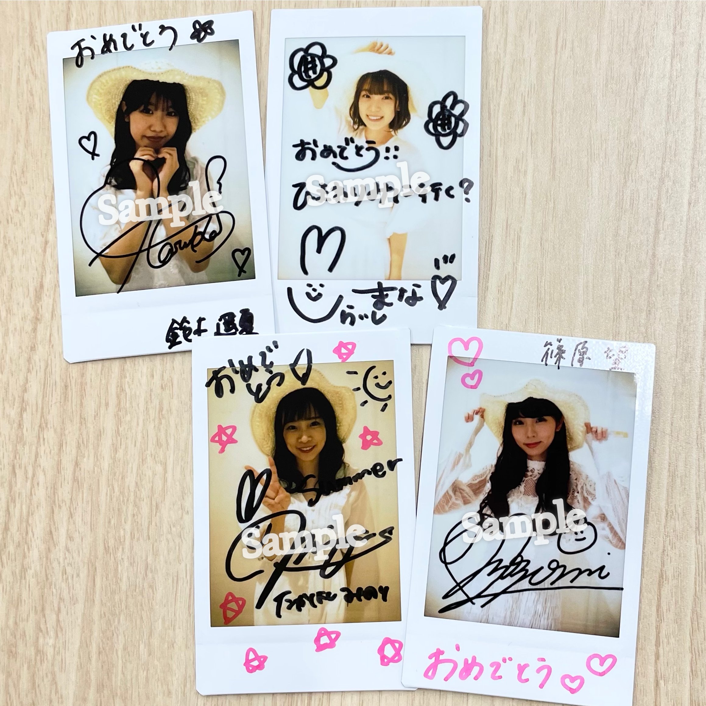 ナナクロニクル げんと チェキ ハピカ 落書き ナナクロニクル げんと チェキ ハピカ 落書き