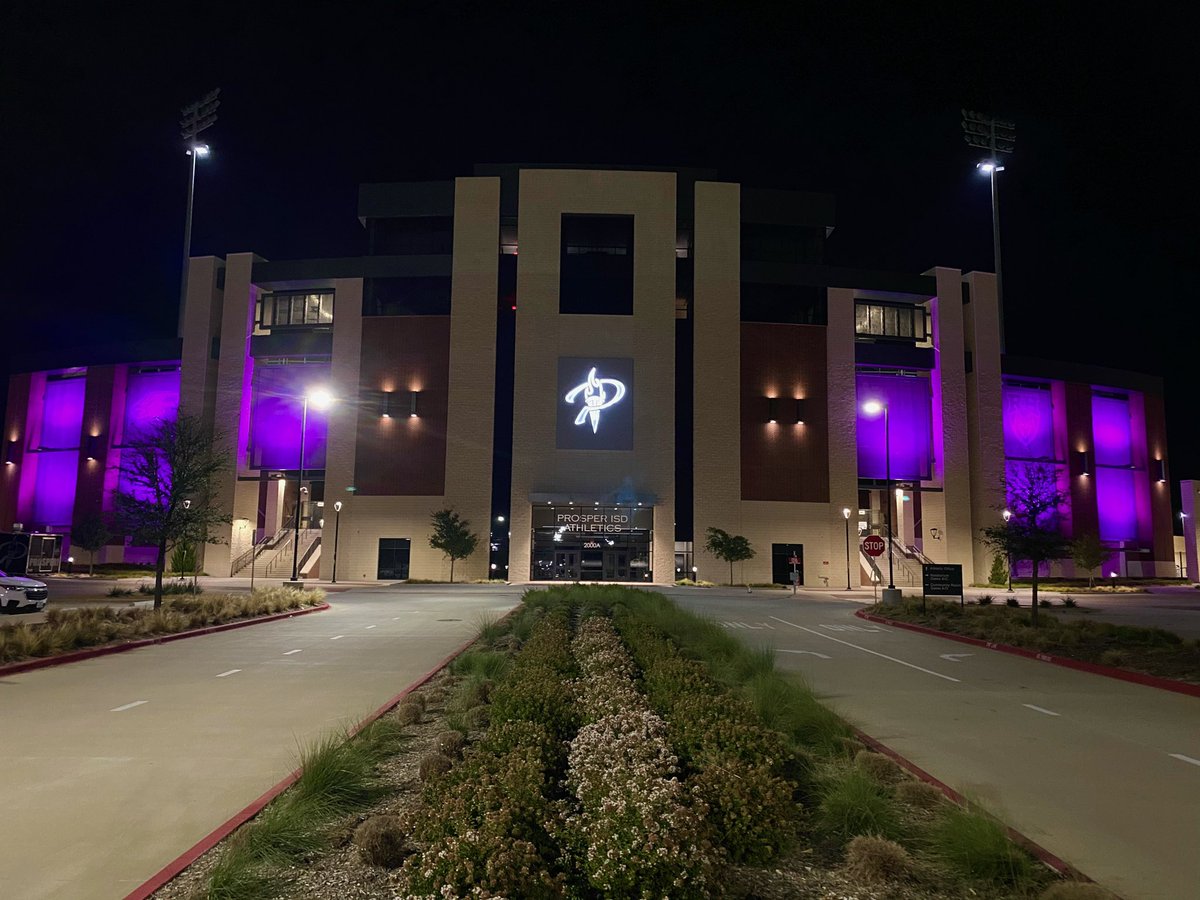 PISD_Athletics's tweet photo. We love you Makayla!  We are hoping all of our fans will wear purple tomorrow to help us show our love inside our stadium as well!  Moment of silence at 640pm. Join us for a moment even if you are not on site. 💜 @ProsperHS  @CheerProsper https://t.co/SQSUMcgGXx
