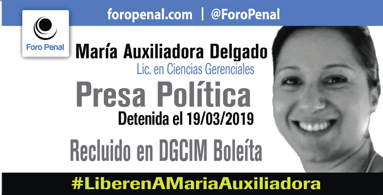 ForoPenal's tweet photo. Juan Carlos Marrufo y Maria Auxiliadora Delgado fueron detenidos sin orden judicial por funcionarios de la DGCIM el 19/03/2019, presentados ante el tribunal 1°en terrorismo el 06/05/2019, el Tribunal decretó libertad restringida con medidas cautelares. 
#Liberenlos https://t.co/mjBSfaDotn