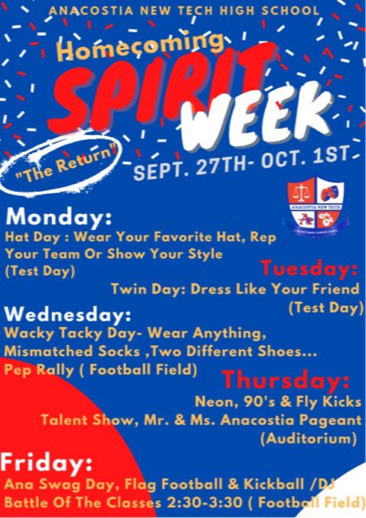 Anacostia New Tech High School tweet media