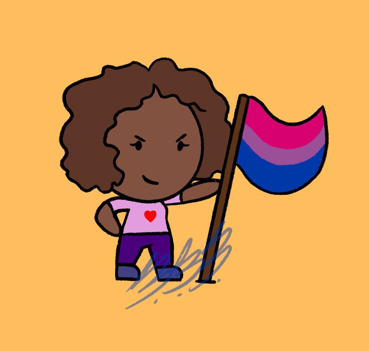 indecisive_blob's tweet photo. Happy bi visibility day!
#bivisibilityday #bicharacter #pronoungamescomic #oc #originalcharacter https://t.co/MhgrVHKbv3