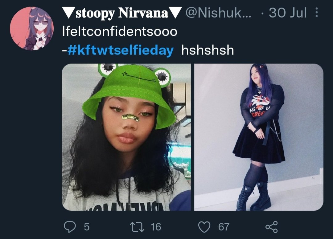 DKrewfam's tweet photo. @NishukoS I am ✨Confusion✨ Like- you went from this https://t.co/xSRxR9g3R0