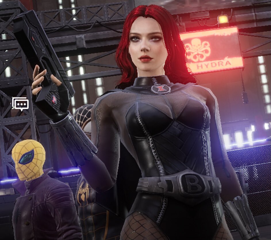 x_thomo_x's tweet photo. I love this Black Widow look ♥️ #MARVELFutureRevolution #BlackWidow #AgentRomanoff @MarvelFutureRev https://t.co/hi8c0InQeZ