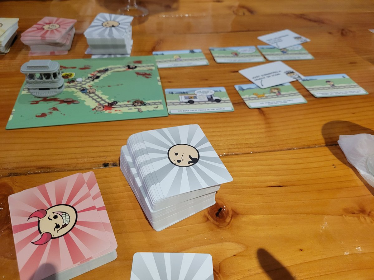 BMutilation's tweet photo. Choose their fate. #eightandsand #thenerdmall #tabletop #tabletopgaming #tabletopgames #boardgames #trialbytrolley https://t.co/1eb1HQD0rc