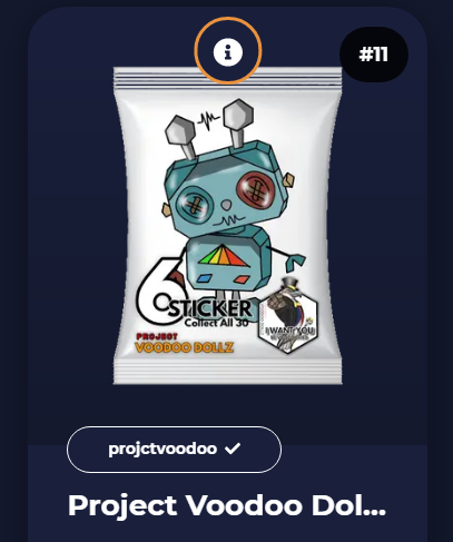 🎉Get ready for the huge drop at 11h UTC!
#giveaway 10 Sticker Pack Series 2!🥳

- Flw <a href="/frauncesarts/">ProjectVoodoo | Hivebuddy | HIRAYA</a> and me

- RT #WAX adr👇

- Ends in 48h gl🙏❤️

👉neftyblocks.com/c/projctvoodoo…
t.me/projectvoodoo

#NFT #NFTs #NFTCommunity #nftcollector #NFTGiveaway #Giveaways <a href="/WAX_io/">WAX</a> <a href="/AtomicHub/">AtomicHub</a>