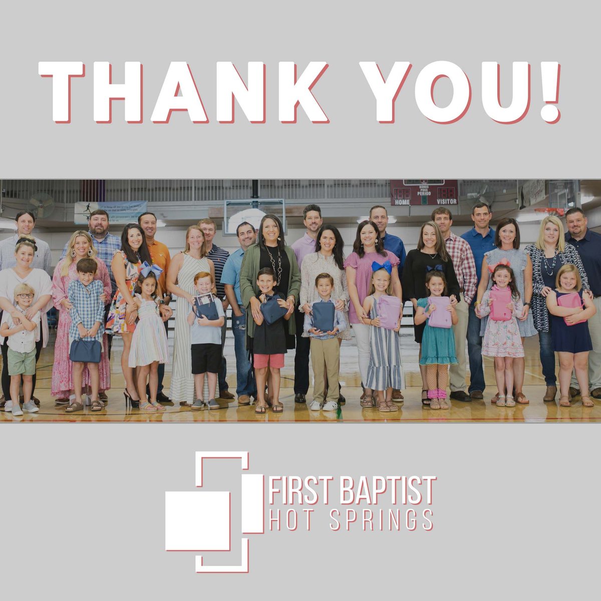 Thank you, Church, for your generous giving! When you give, the money goes to things like 1st graders receiving a Bible to learn God's Word with their families. Let's be praying for these families as they disciple their kids in the Word of God! #firsthotsprings #firstkids