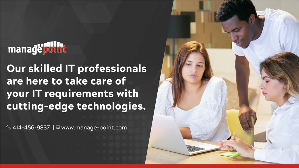 ManagepointIT's tweet image. One reason to choose ManagePoint?

We have the most cutting-edge technology right at our fingerprints!

Why else? Click here ➡️ manage-point.com/why-choose-us/