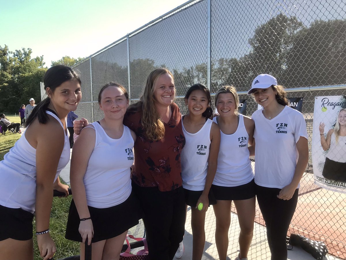 Loved seeing my past and current students on the tennis courts today! #builtonthenorthside