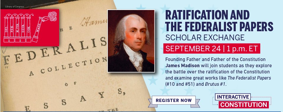 ksautner's tweet photo. Tomorrow is going to be so much fun tomorrow! Join us. #NCCed @constitutioncenter https://t.co/UvRC3eEOjz https://t.co/TXXz5mARbT
