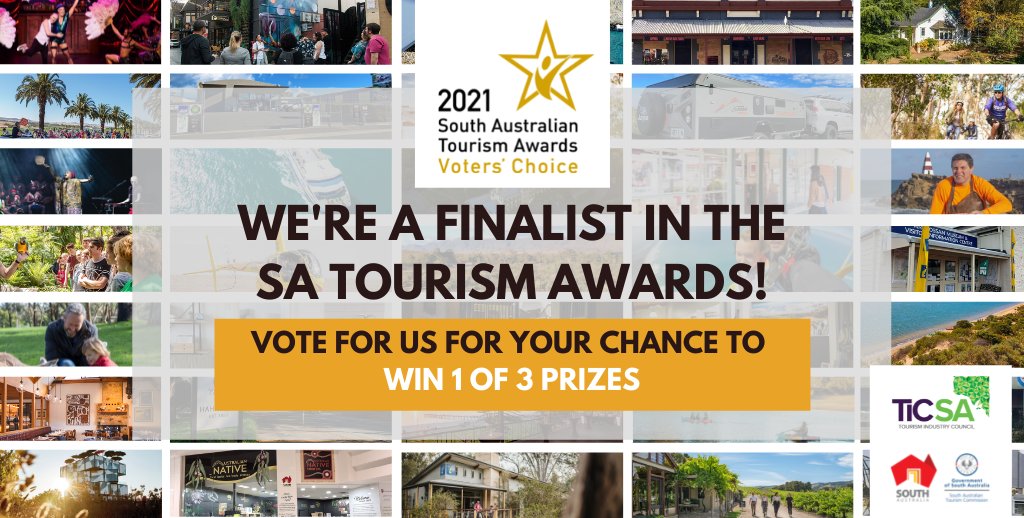 We're thrilled to announce that we've been selected as a finalist in the 2021 SA Tourism Awards!

We've also qualified for the Voters' Choice category - and we'd love your support! If you've enjoyed your OWW experience, you can vote for us here: bit.ly/3u1xIc2