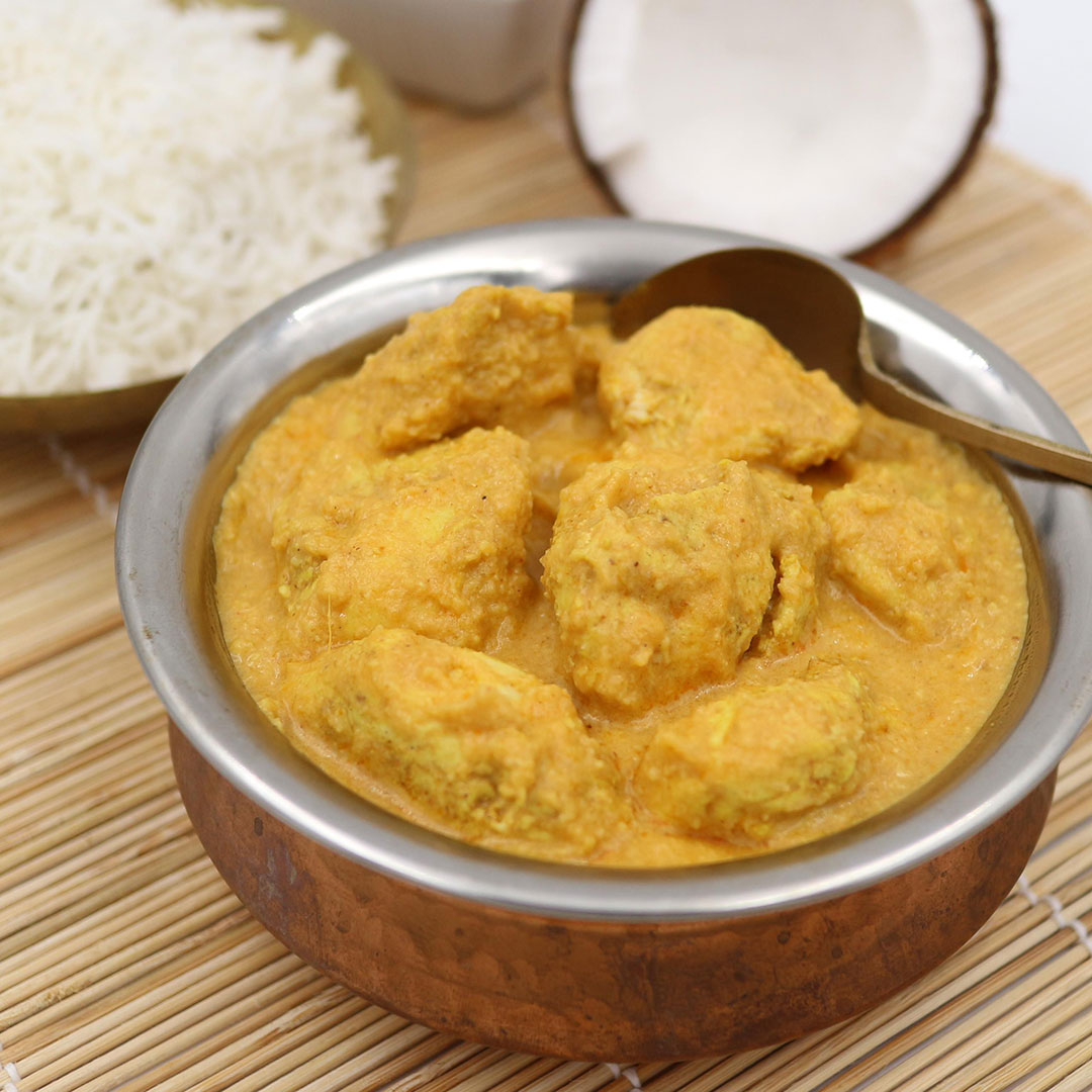 East_AtHome's tweet photo. Our Chicken Korma is made with succulent 100% premium British, chicken breast pieces in a rich sweet, creamy, coconut and almond sauce.

Order your Chicken Korma now
https://t.co/tPEWNPgo6F

#korma #chickenkorma https://t.co/S6SUj0JBis