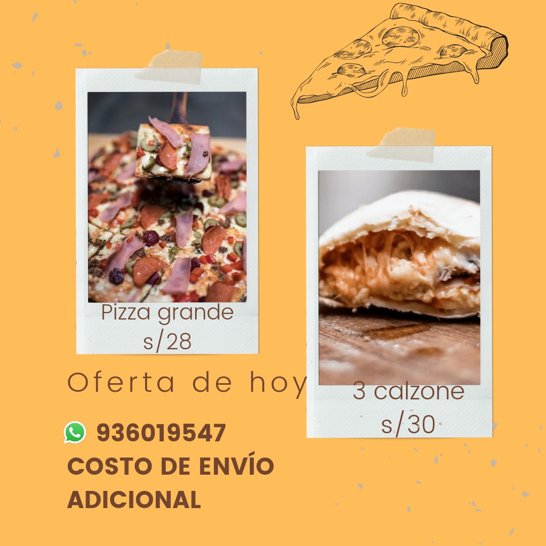 PizzabellaP's tweet photo. Jueves de pizza con nuestras promociones 🥐🍕🥐🍕🥐🍕
Delivery whatsapp 936019547
Costo de envío adicional
#asijuegapizzabella #quedemonosencasa #delivery #barranco #miraflores #chorrillos #surco https://t.co/JyObfeE2D0