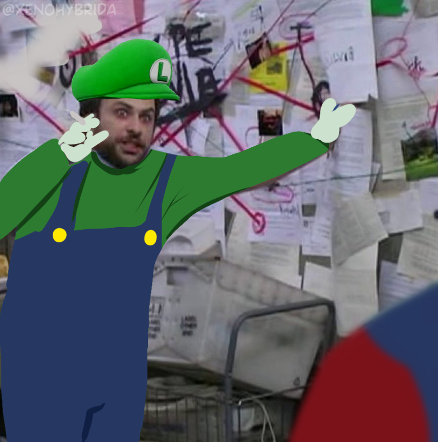 Charlie Day as Luigi : r/memes