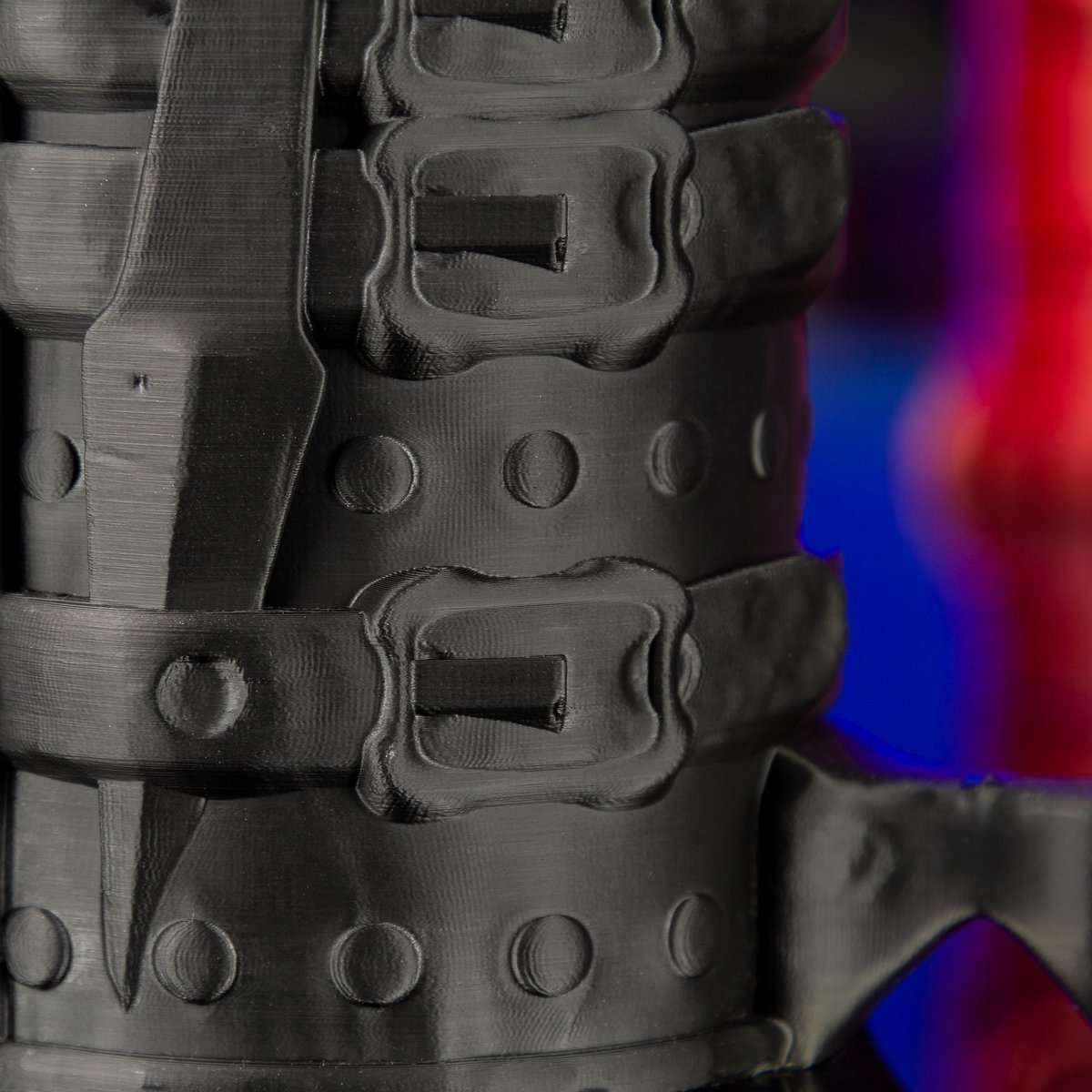 MatterHackers's tweet photo. PRO Series ABS can withstand temperatures of up to 85°C & has a tensile strength of up to 6520 PSI, making it a great solution for applications like fit testing and short-run manufacturing. (Model by Ars Moriendi 3D) Learn more about #MHPROSeries ABS here: https://t.co/398NvbdO29 https://t.co/27g8m9bcMO