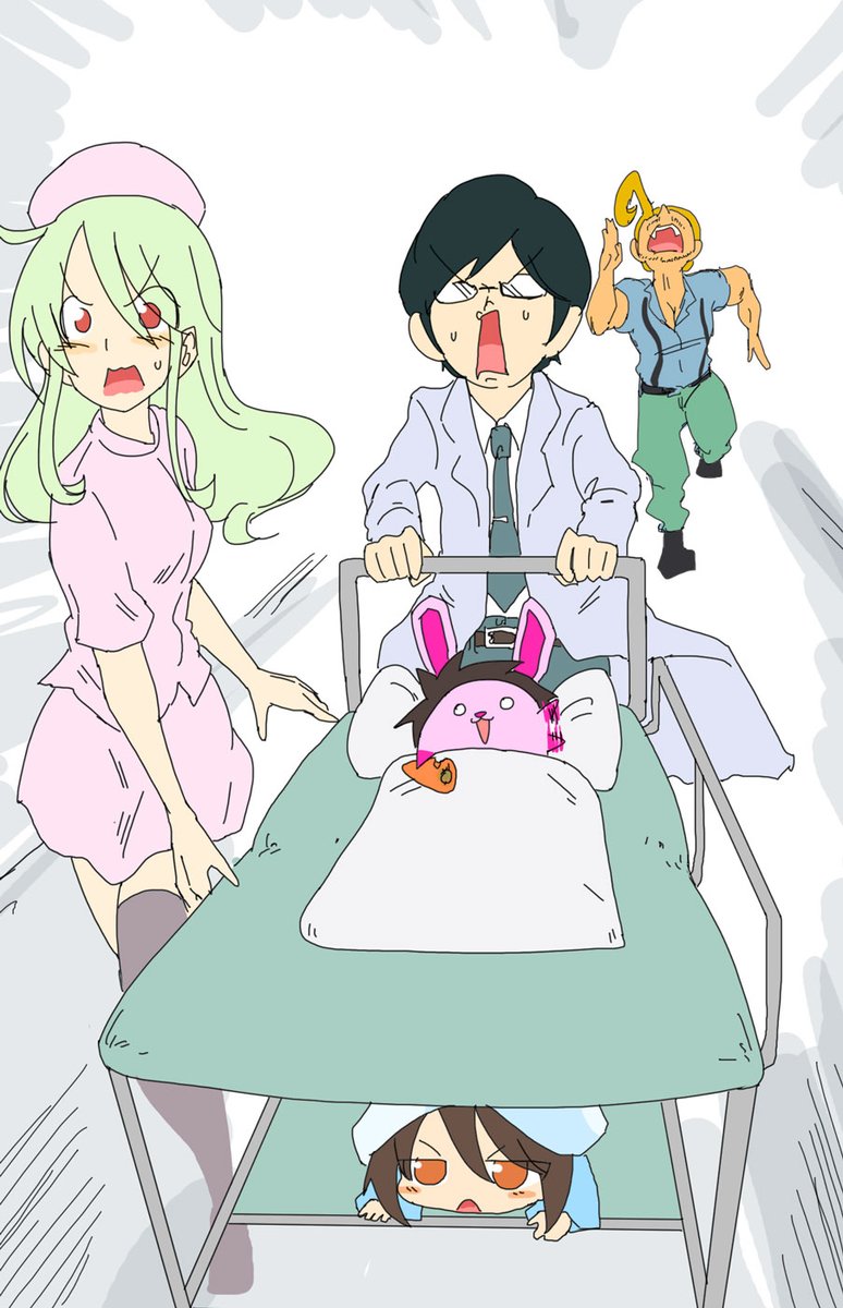 ミカ(ガルパン) 「さて、と…
ちょっくら入院と手術、がんばってきますね(*`ω` *)ノシ 」|ジングーのイラスト