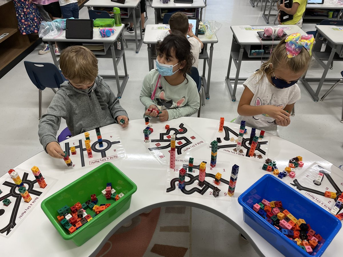 TeacherTess4's tweet photo. Some math centers today to practice numbers 0-10 in a fun, hands on way! βοΈ @GreystoneES #teamGES https://t.co/NEZLNq9WUl