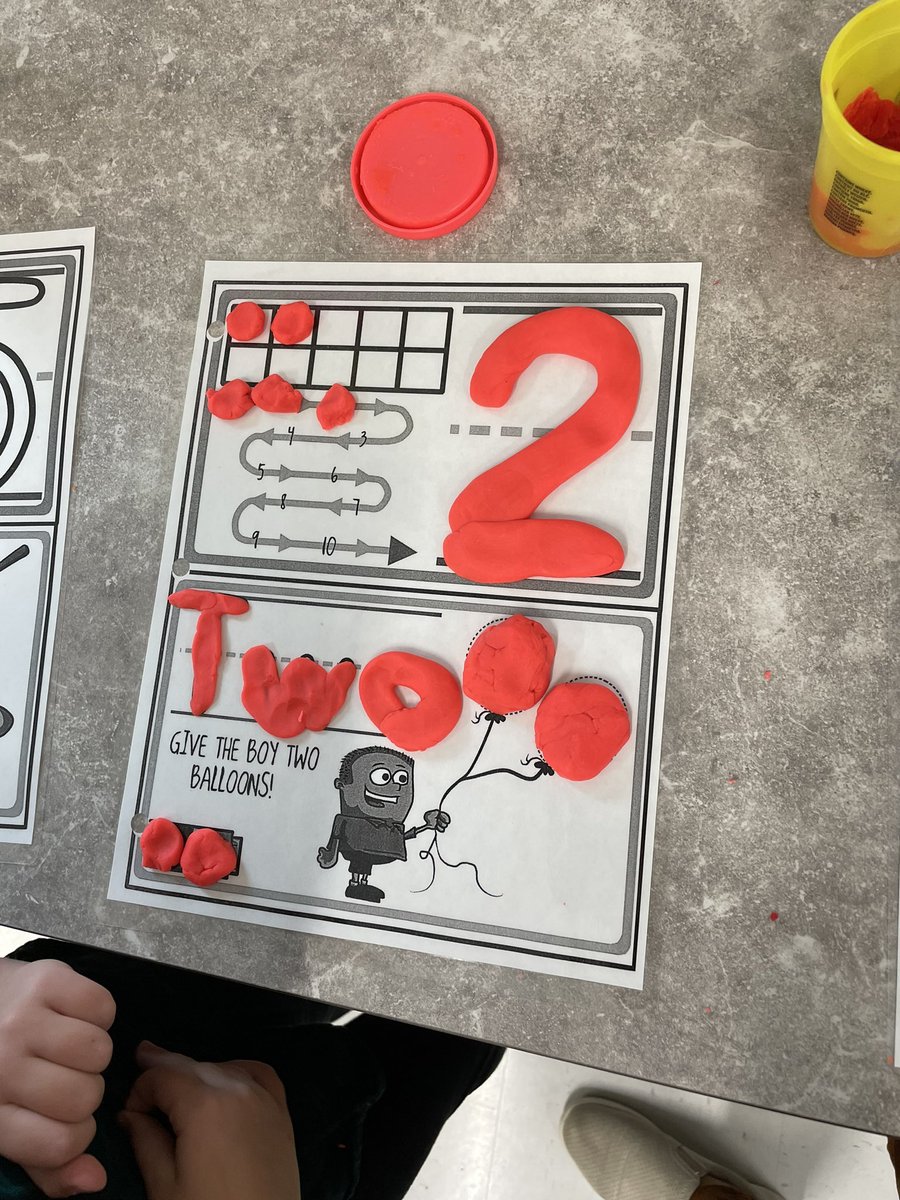 TeacherTess4's tweet photo. Some math centers today to practice numbers 0-10 in a fun, hands on way! βοΈ @GreystoneES #teamGES https://t.co/NEZLNq9WUl