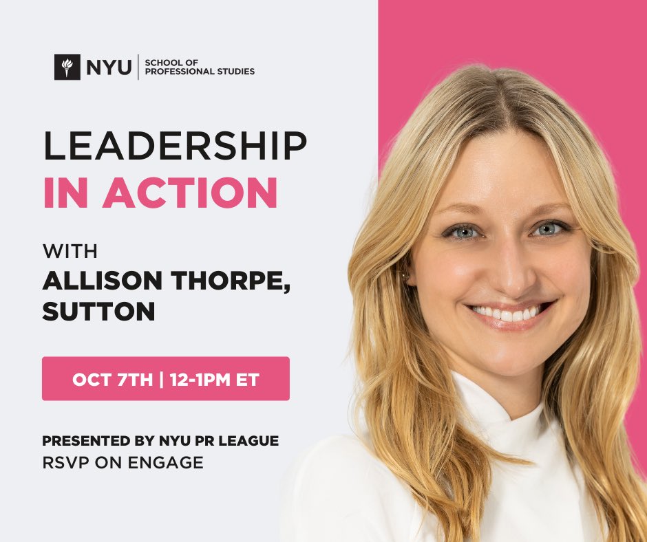 NYU PR League tweet media