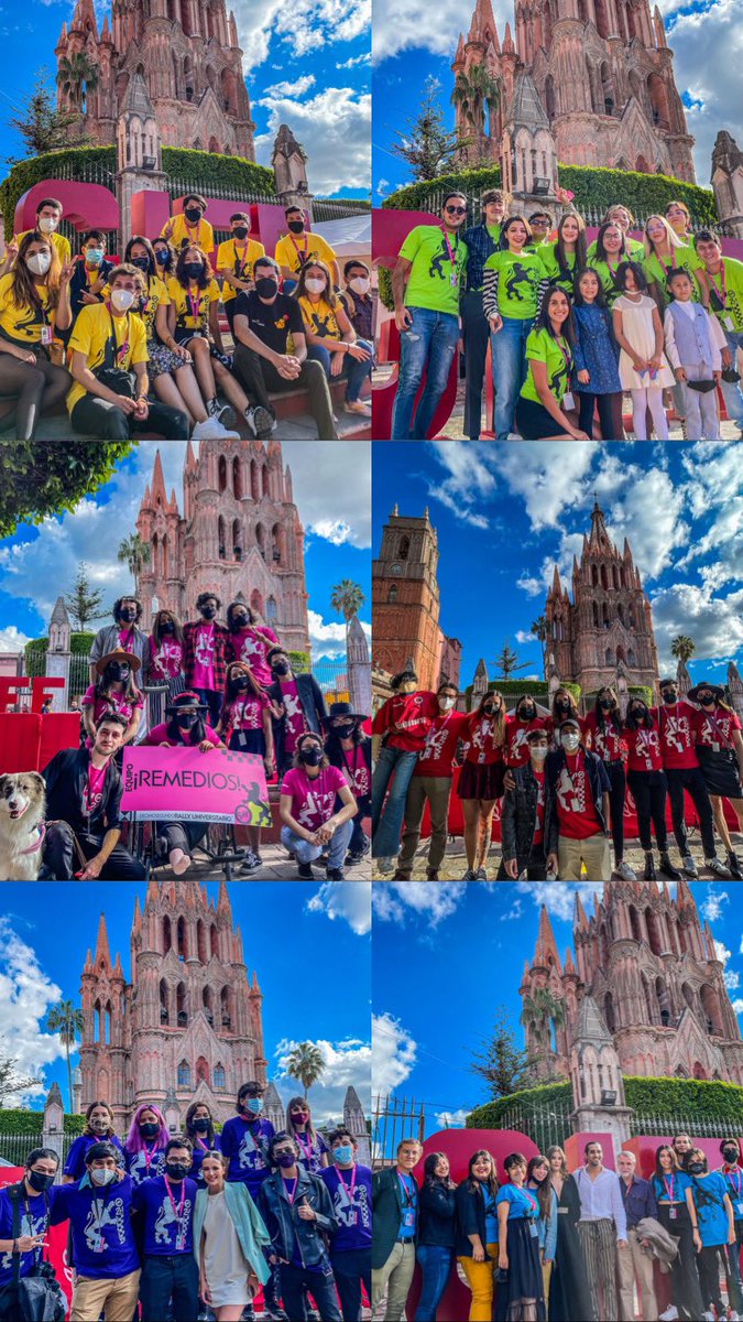 giffmx's tweet photo. Increíble y divertida la Alfombra Roja de #RallyGIFF, los equipos nos contagian de emoción con su energía. ¡Todas y todos ustedes ya son ganadorxs! 
Les deseamos todo el éxito. Y sigan haciendo… ¡Más Cine, Por Favor! 🎬✨ https://t.co/WareNPF07s
