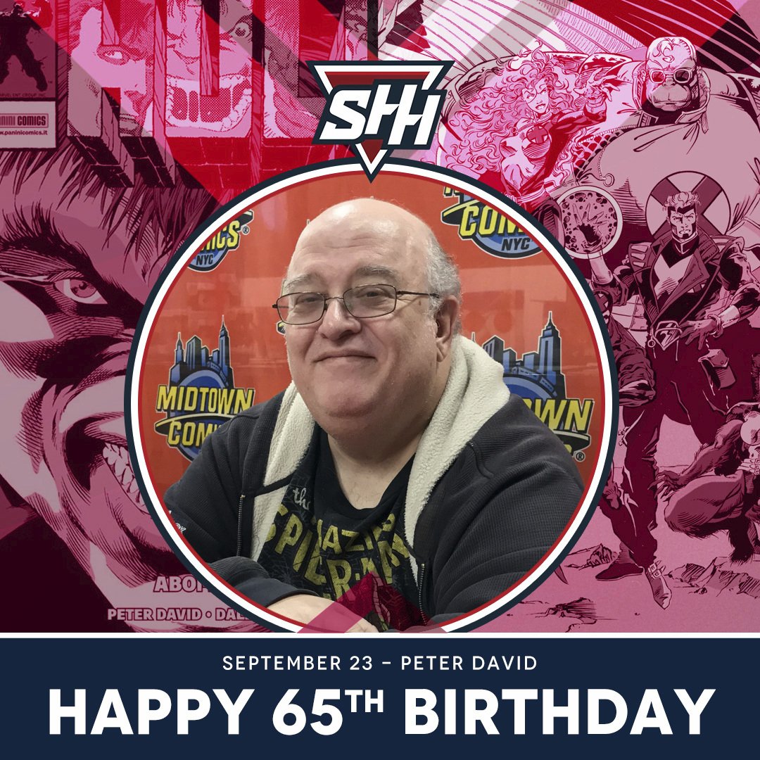 Happy Birthday to comic book writer and novelist, Peter David! 