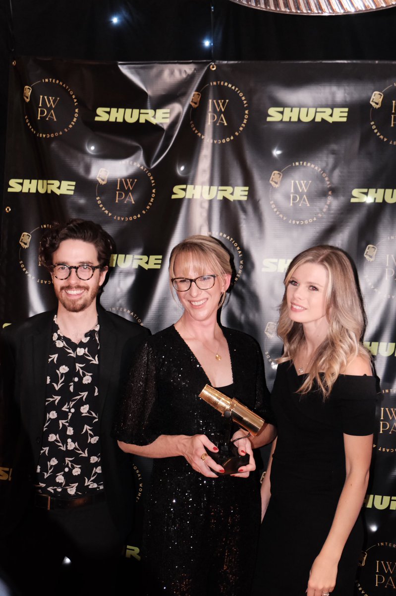 IWPodcastAwards's tweet photo. #shehasthingstosay #InternationalWomensPodcastAwards @ShureUK @shure https://t.co/VFULImS6jy