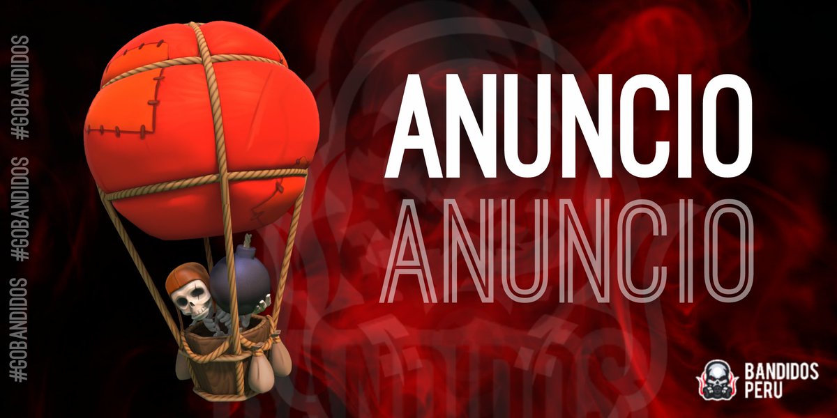 #CR | ANUNCIÓ

Tras un largo descanso anunciamos nuestro retorno a la arena y buscar el triunfo en ella.

Esperamos el apoyo de nuestros amigos y jugadores activos anteriormente, asimismo abrimos las puertas a nuevos integrantes.

MD Abierto al publico

RT &amp; ❤

#GoBandidos  #CR