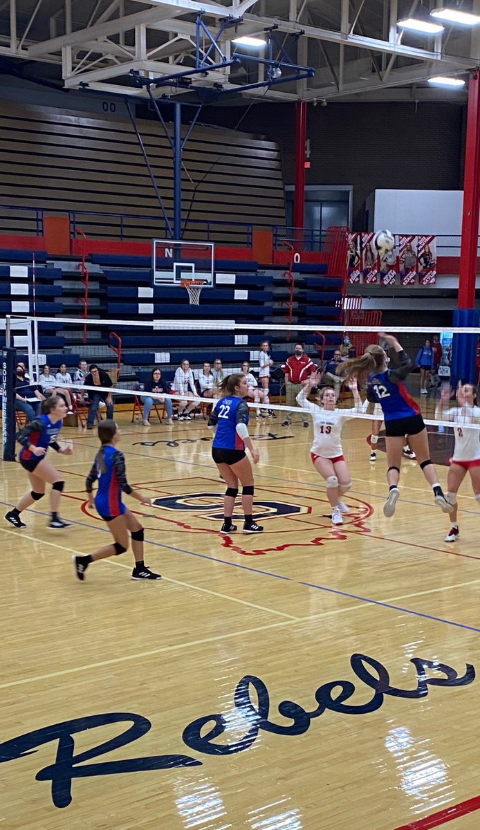 The Lady Panthers win in straight sets at Southwestern! 🏐