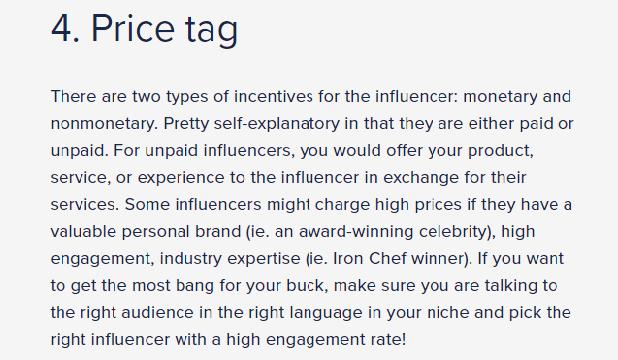 Catalyst_Agents's tweet photo. There are two types of incentives for the influencer: monetary and nonmonetary. 
Want to educate yourself to select the right influencer? 
Check out this blog post: https://t.co/pjut2oIXWF https://t.co/z3hdG7hk5N