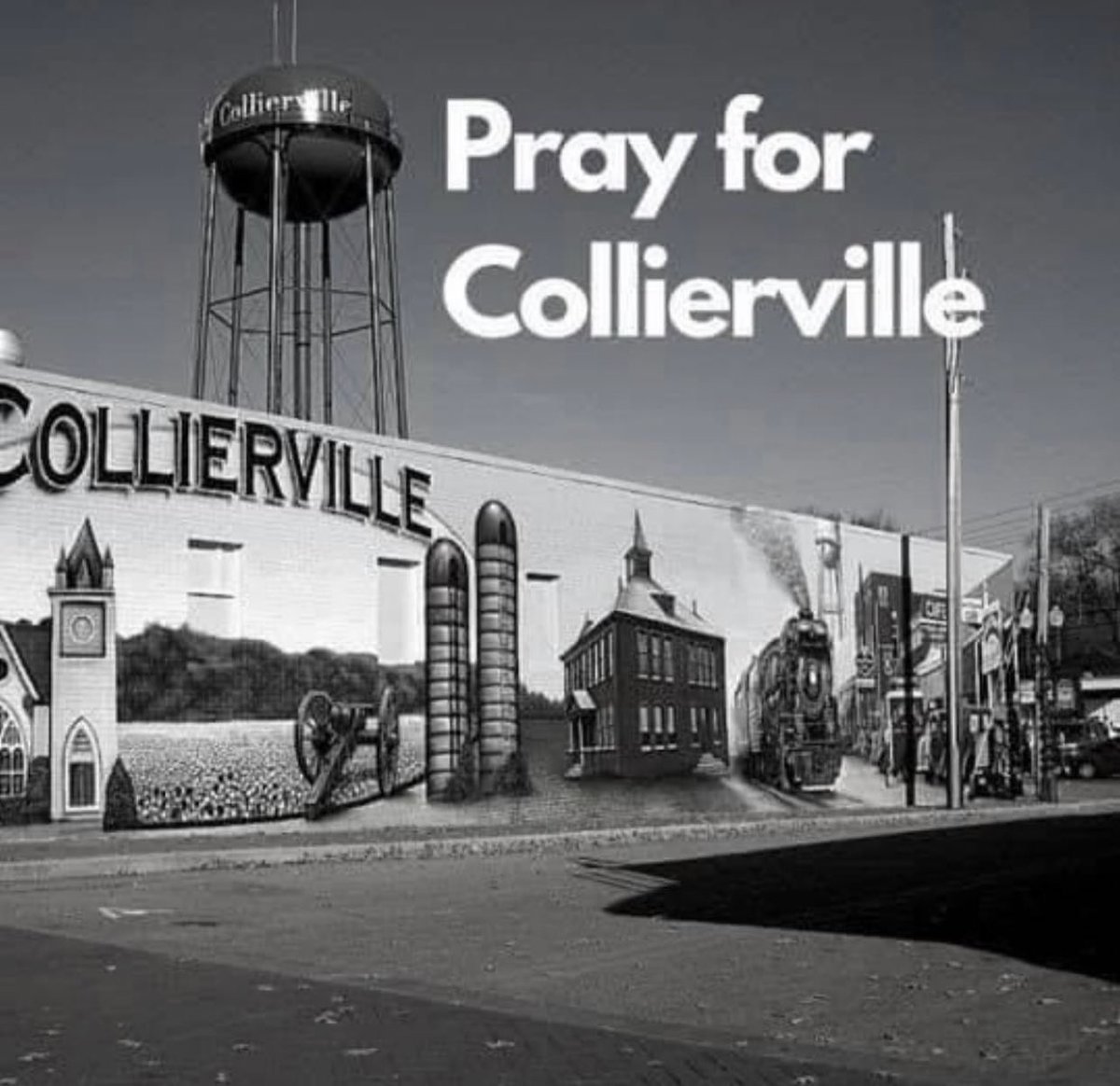 Pray for my town, the victims and the Kroger employees if you can folks. #Collierville