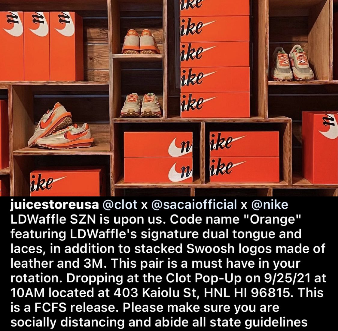 LA SNKR tweet media