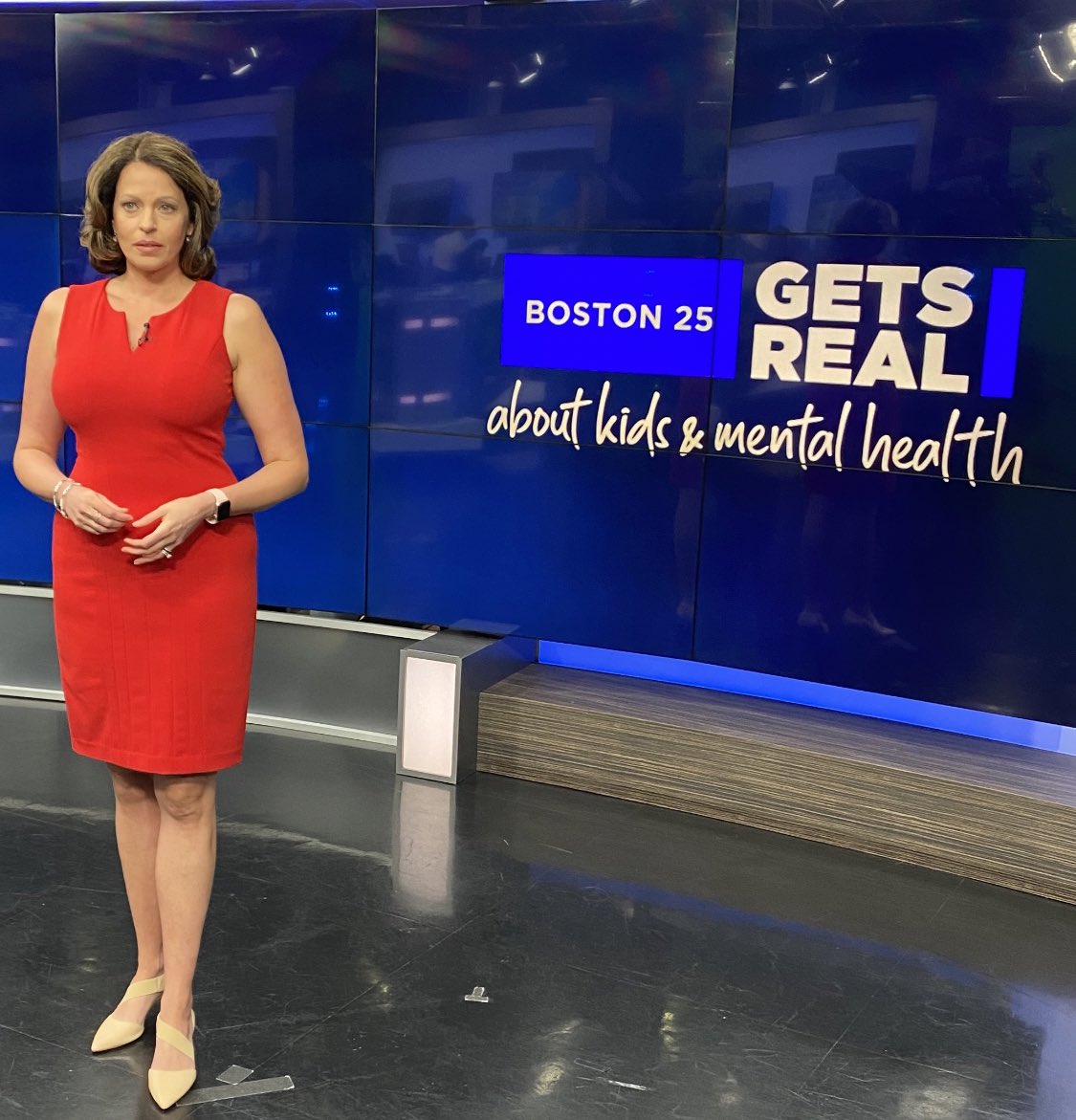 KerryKavanaugh's tweet photo. Ready to roll! We taped our half hour in-depth special about the crisis surrounding kids and mental health today. A great team put a lot of care and hard work into this. Hope you and your family can join us Friday at 10:30 @boston25 https://t.co/uvXb8gu4zy