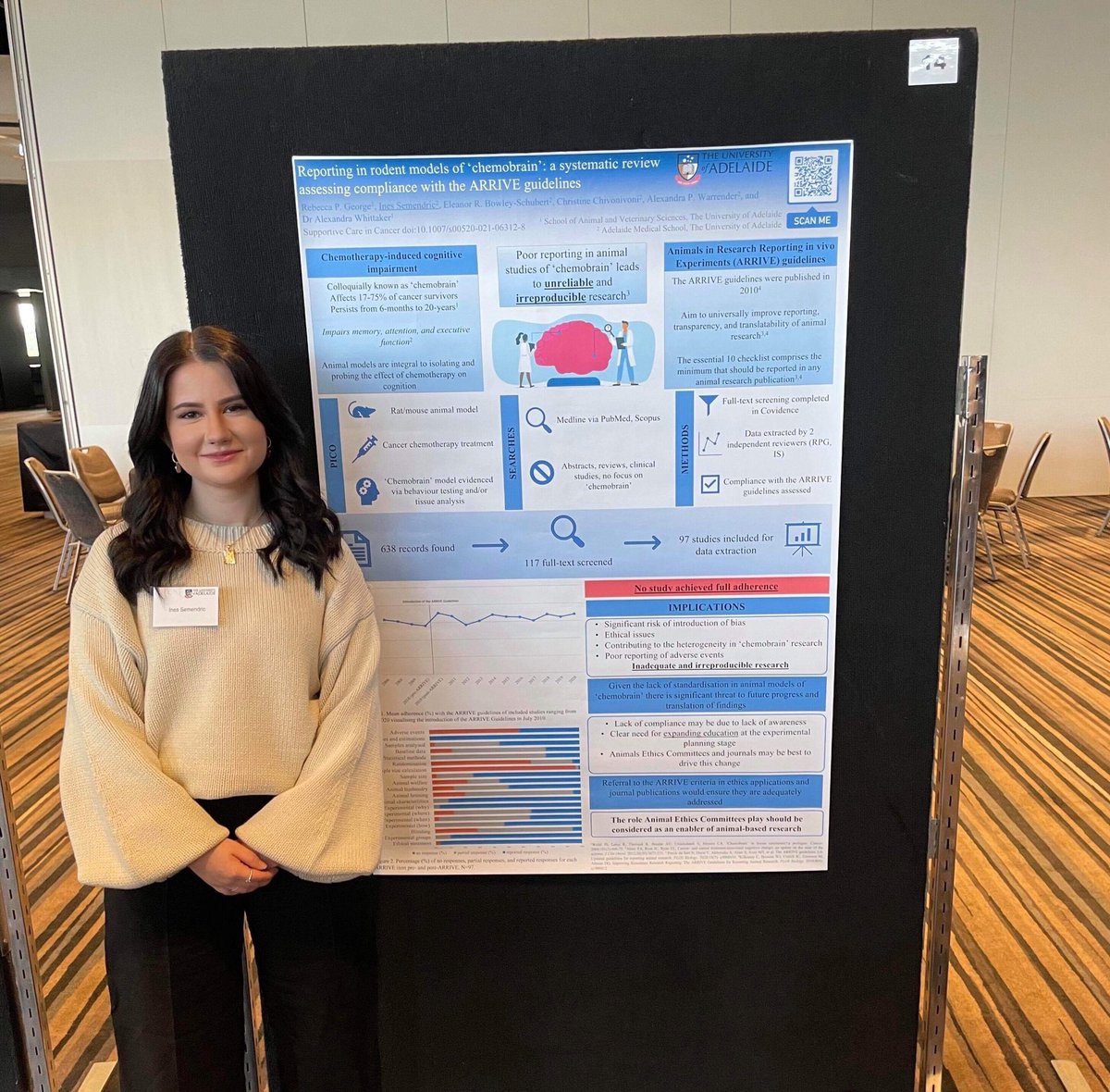 What an amazing turn out at the 15th Annual Florey Postgraduate Conference! So proud of my fellow lab members and students who presented some absolutely fantastic work 👏 I look forward to seeing what amazing research next year brings! <a href="/UniofAdelaide/">Uni of Adelaide</a> <a href="/CANDL_neuro/">CANDL</a> <a href="/AWCAN_UA/">AWCAN</a>