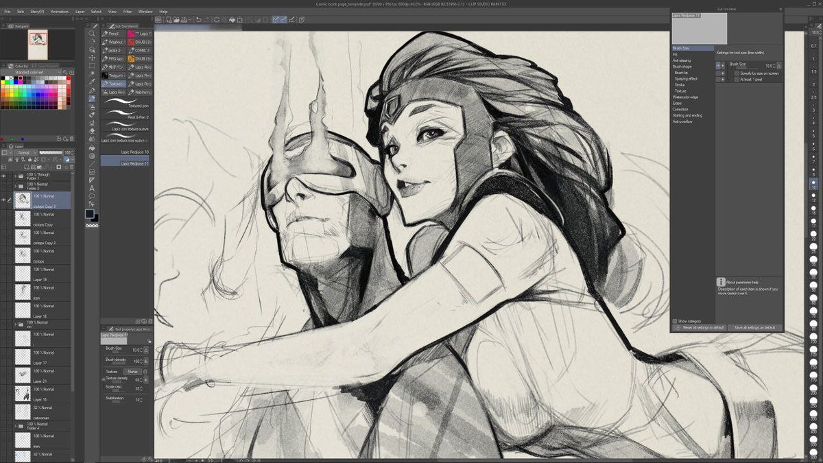 O_0 Some X-men sketches I did back in the day. 